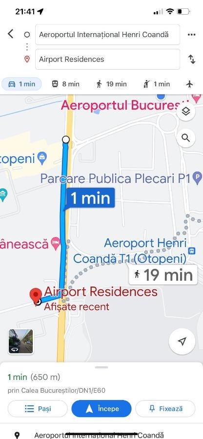 Relaxing Bucharest Airport Residences & Therme-Self Check-In Otopeni Buitenkant foto